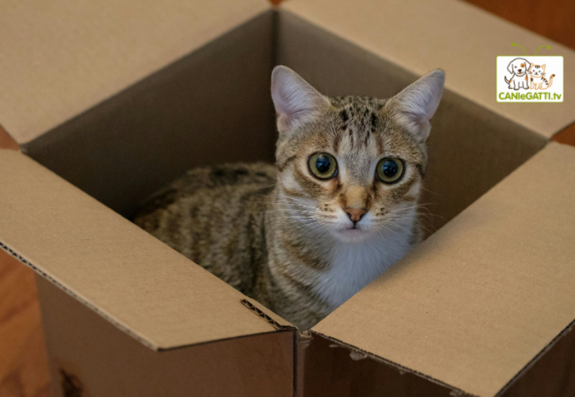 giochi per gatti in cartone