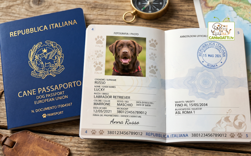 passaporto cane