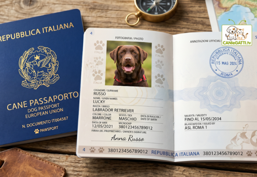 passaporto cane